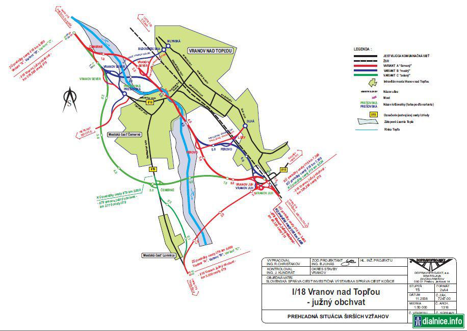 EIA I/18 Obchvat Vranova nad Topľou