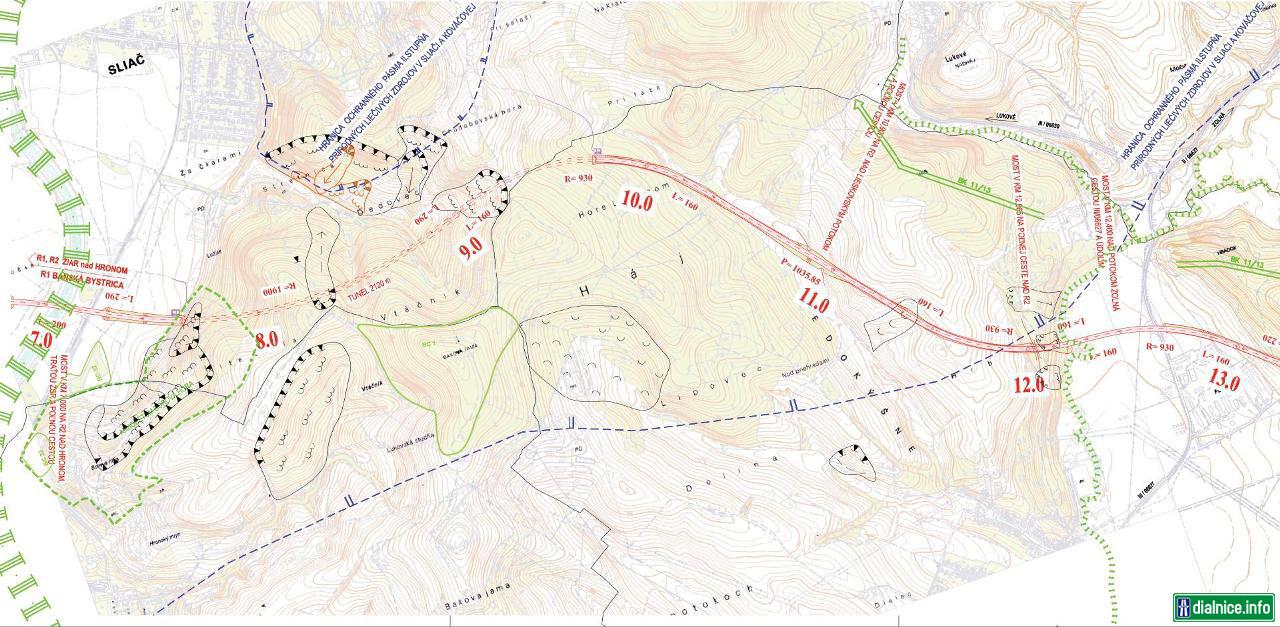 R2 - Zvolen obchvat (EIA) cast 2/3