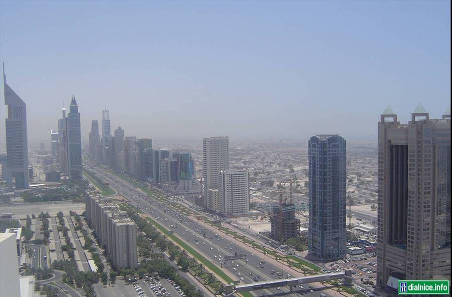 Sheik Zayed Road dnes
