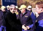 Návšteva bývalého premiera na stavbe žiarskej rýchlostnej cesty