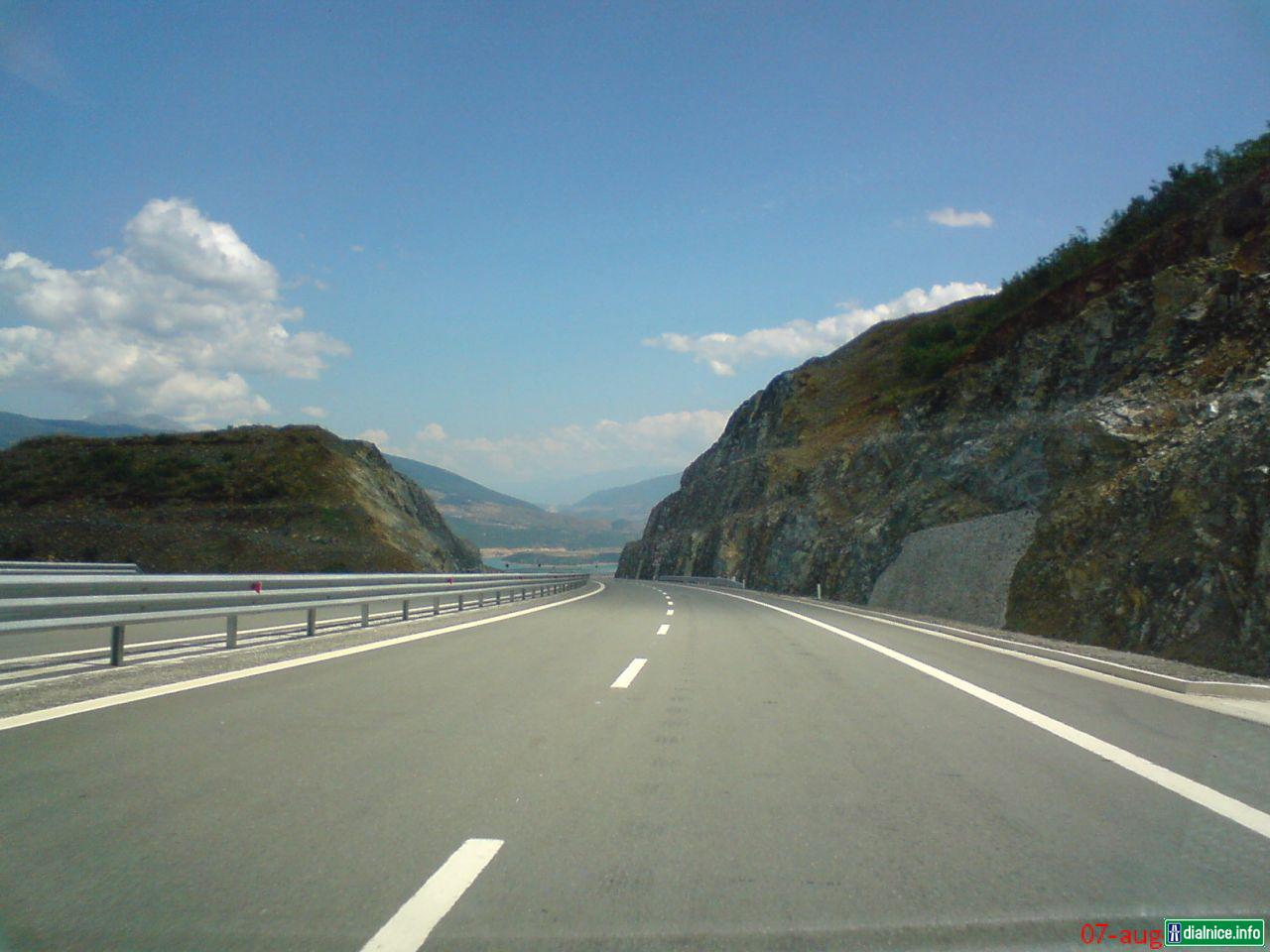 Dialnica A1 Rreshen-Kukes v Albánsku