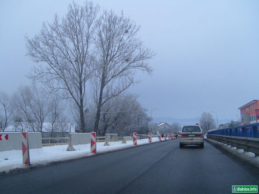 Oprava mosta ponad Topľu na I/18 vo VT