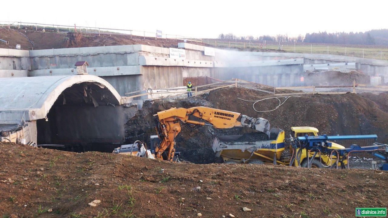 Tunel Zilina - západný portál