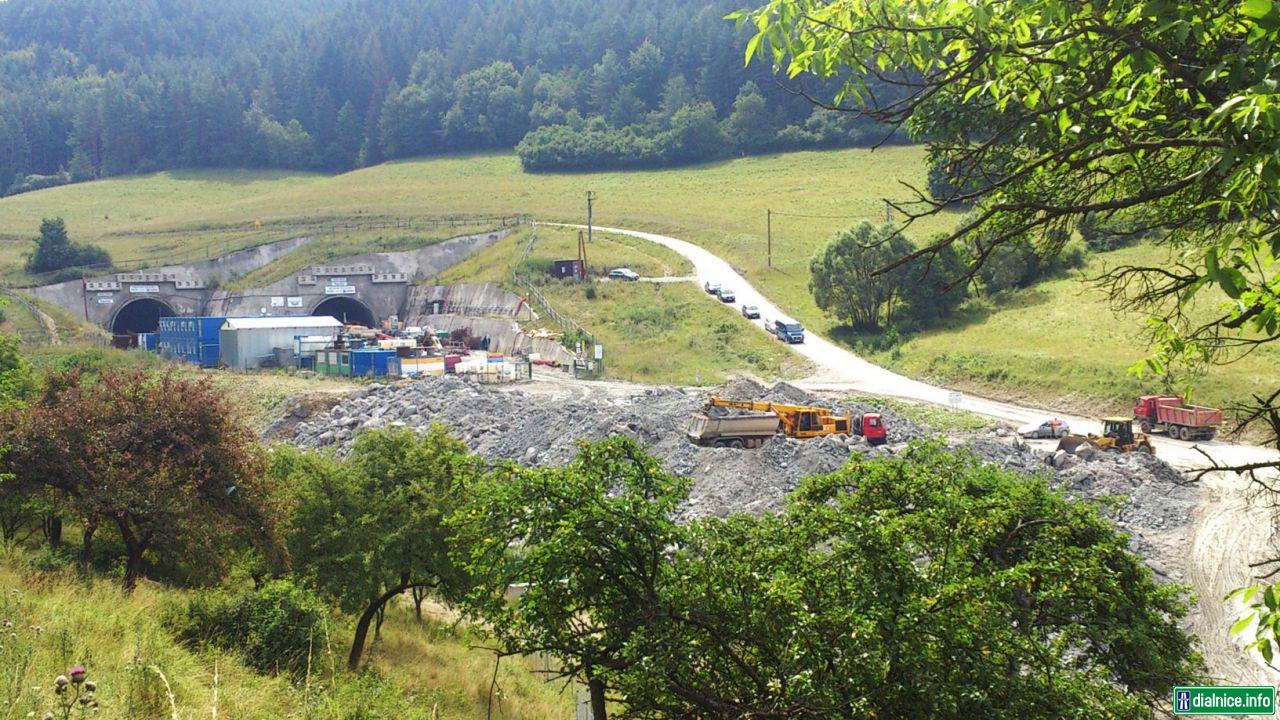 Tunel Ovčiarsko - západný portál