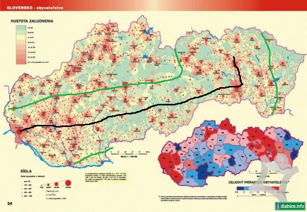 Population density Slovakia2