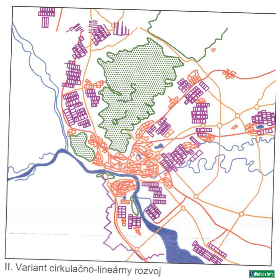 Bratislava - Svetko, Hauskrecht 1982 - Prognoza Variant II