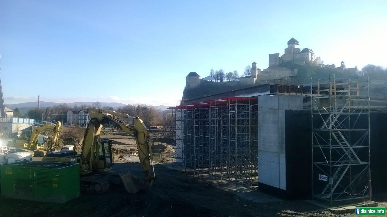 ŽSR, Modernizácia trate Zlatovce-Trenčianska Teplá 01/2014