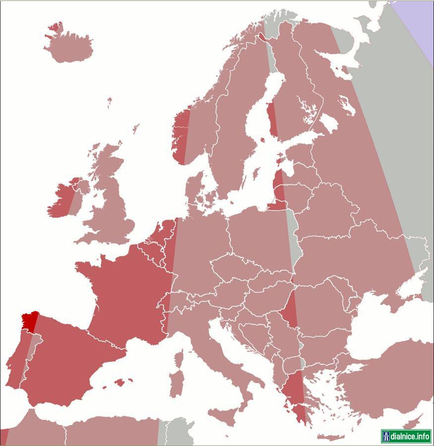 Neštandardný stredoeurópsky čas (tzv. letný)