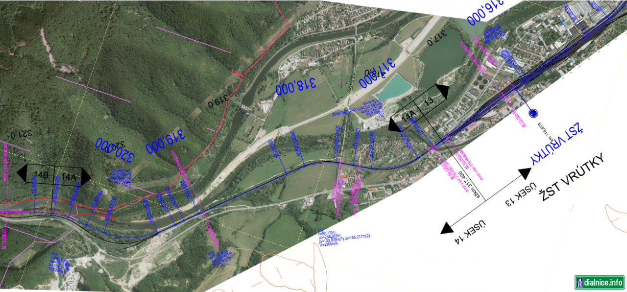 Modernizácia ŽSR, úsek 14 B Strečno - Vrútky II. časť