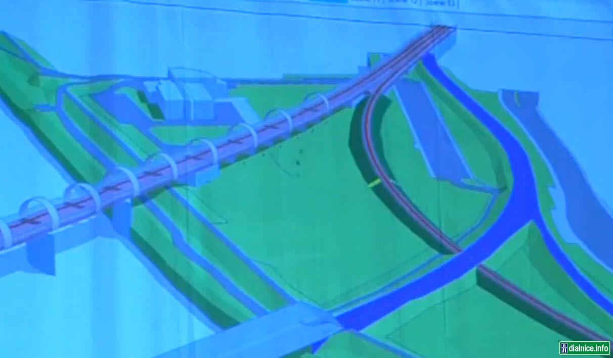 3D vizualizacia Trencin zeleznica