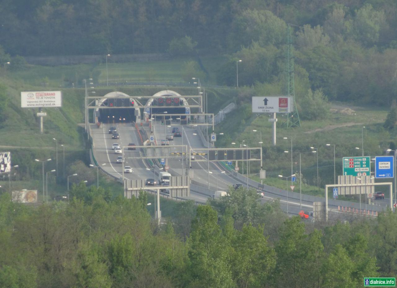 D2 tunel Sitina - zapadny portal