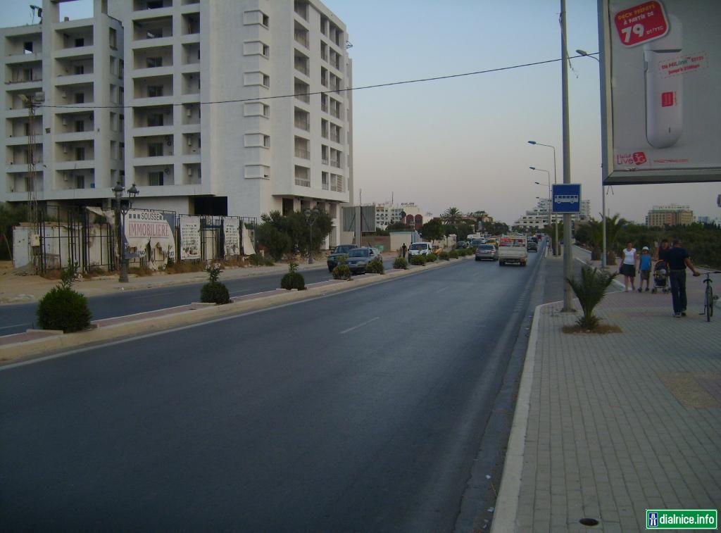 Miestna komunikácia v Sousse - 3.najväčšom meste Tuniska
