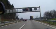 Nemecká A8 medzi Mnichovom a Slazburgom bez odstavneho pruhu, bez obmedzenia rychlosti
