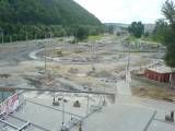 Výstavba kruhového objazdu medzi Krajským úradom a Europa SC v Banskej Bystrici