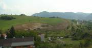 Asanacie a upravy pôdy pri Aurise panorama