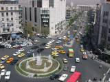 Centrum hlavného mesta Damask v štáte Sýria
