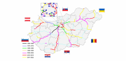 Maďarsko - výstavba siete diaľnic.