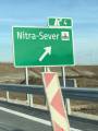 R1a - výjazd Nitra-Sever