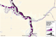 Intenzity dopravy v úseku Krásno nad Kysucou – Čadca (II. etapa D3, horizont 2050)